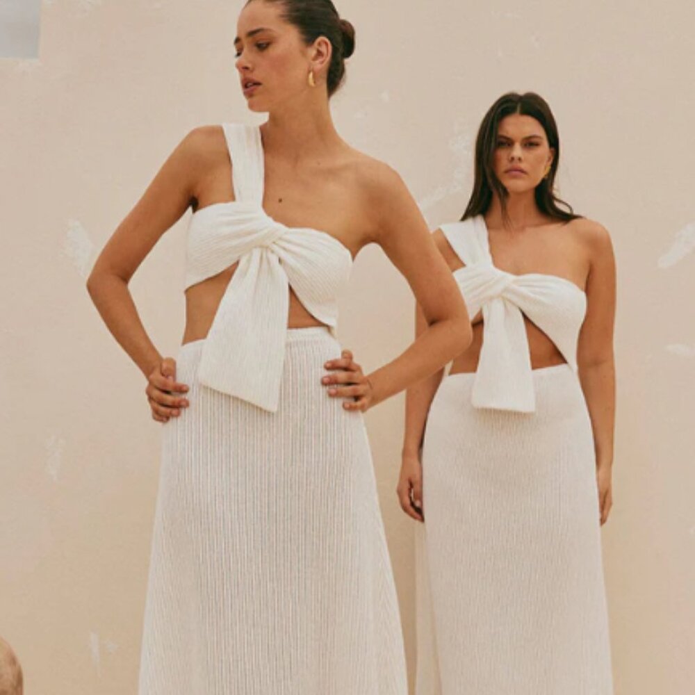 Brand New White Dress from Sabo Skirt